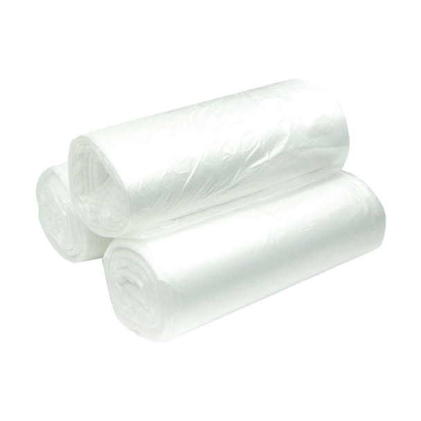 Trash Bag Heritage LLDPE Heavy Duty Clear 33 gal. 0.65 Mil. 33 X 39 Inch Twist Tie Flat Pack H6639HC Case/250 H6639HC SAALFELD REDISTRIBUTION 280983_CS