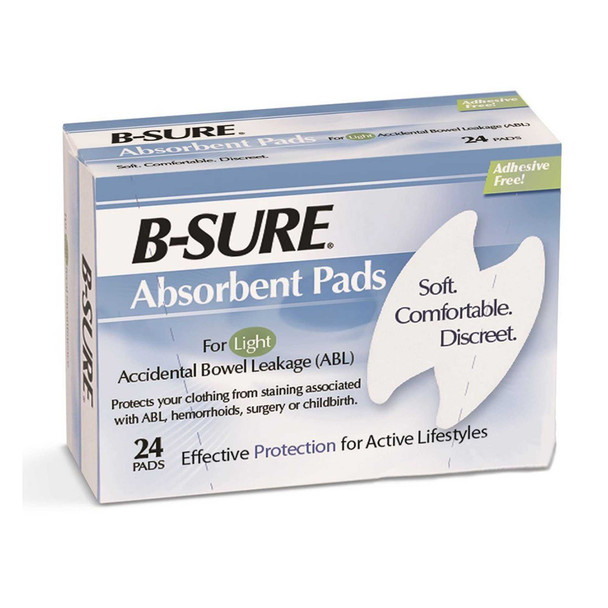 Incontinence Liner B-Sure Heavy Absorbency Unisex Disposable 14-7031-224 Case/288 14-7031-224 BIRCHWOOD LABORATORIES INC. 142440_CS