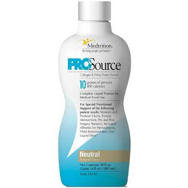 Protein Supplement ProSource Unflavored 32 oz. Bottle Ready to Use 11432 Each/1 11432 NATIONAL NUTRITION 677960_EA