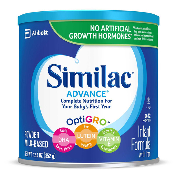 Infant Formula Similac Advance 12.9 oz. Can Powder 55957 Each/1 55957 ABBOTT NUTRITION 746696_EA