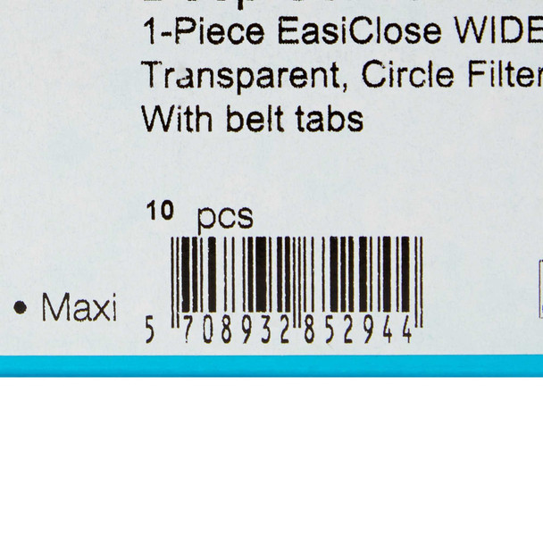 Filtered Ostomy Pouch SenSura Mio Convex One-Piece System 11 Inch Length Maxi 3/8 to 1-11/16 Inch Drainable Deep Convex Trim To Fit 16767 Box/10 16767 COLOPLAST INCORPORATED 995392_BX