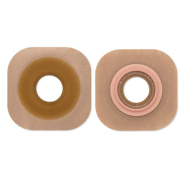 Colostomy Barrier New Image Flextend Pre-Cut Extended Wear Tape 2-1/4 Inch Flange Red Code Hydrocolloid 1-1/2 Inch Stoma 14708 Box/5 14708 HOLLISTER, INC. 505948_BX