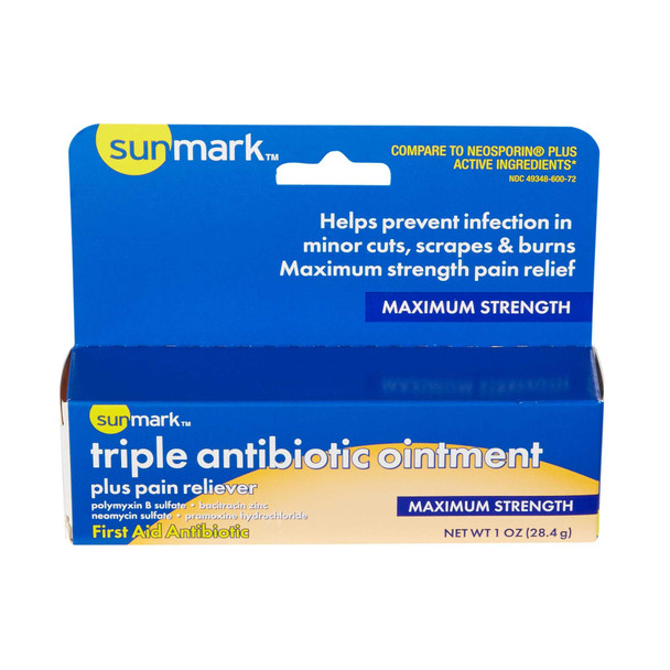 First Aid Antibiotic sunmark 1 oz. Ointment Tube 1982552 Each/1 1982552 MCK BRAND 552040_EA