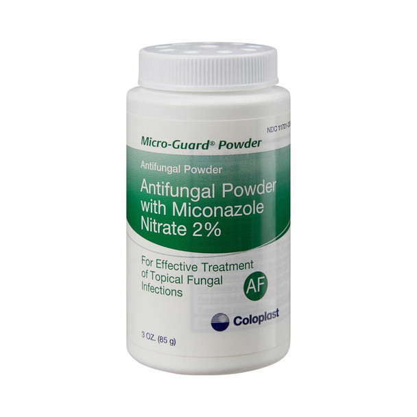 Antifungal Micro-Guard 2% Strength Powder 3 oz. Shaker Bottle 1337 Case/12 1337 COLOPLAST INCORPORATED 175163_CS