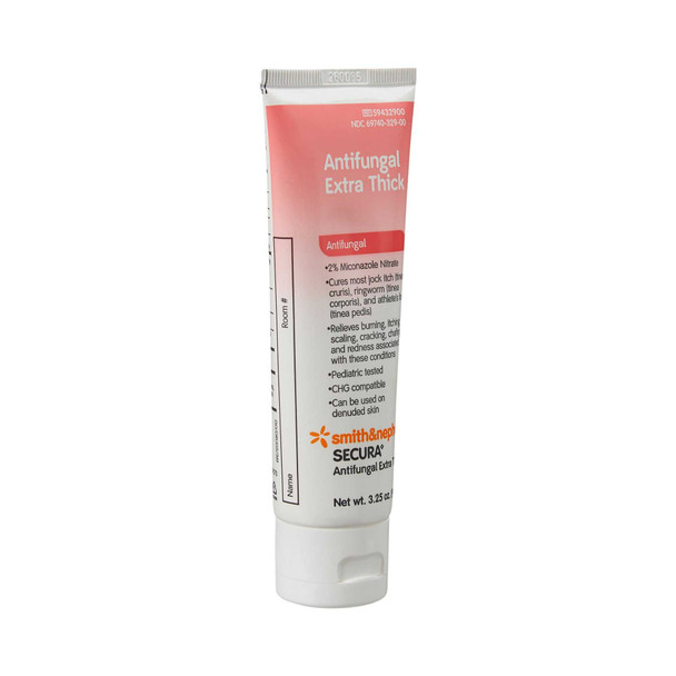 Antifungal Secura 2% Strength Cream 3-1/4 oz. Tube 59432900 Each/1 59432900 UNITED / SMITH & NEPHEW 317440_EA