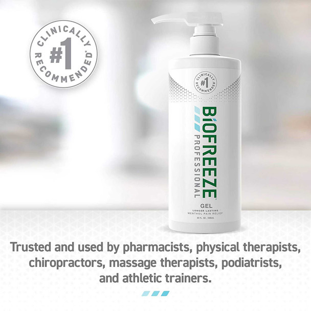 Cold Therapy Pain Relief Biofreeze Gel 32 oz. 13429 Each/1 PERFORMANCE HEALTH INC 1027518_EA