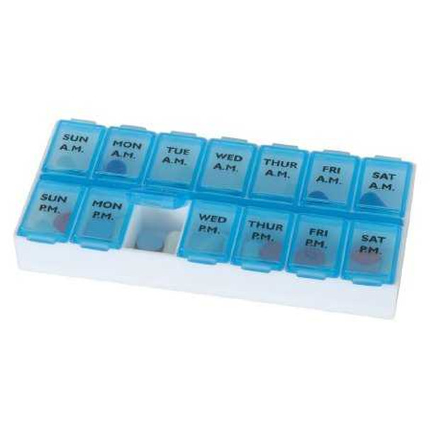 Pill Organizer EZY Dose Medium 7 Day Random Colors 67375 Each/1 67375 APOTHECARY PRODUCTS INC. 513552_EA