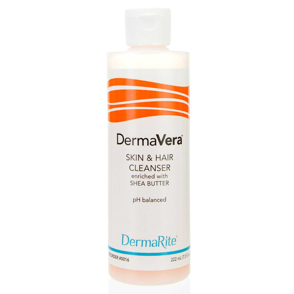 Shampoo and Body Wash DermaVera 7.5 oz. Squeeze Bottle Scented 0016 Each/1 16 DERMARITE INDUSTRIES LLC 576313_EA