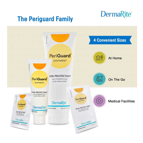 Skin Protectant PeriGuard 5 Gram Individual Packet Ointment Scented 00200 Each/1 200 DERMARITE INDUSTRIES LLC 670703_EA