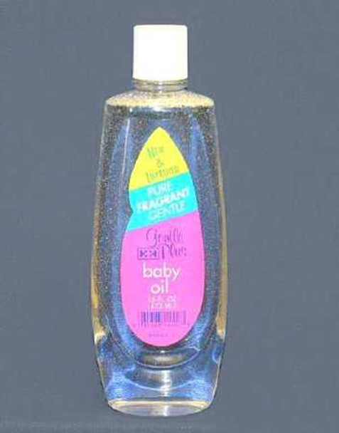 Baby Oil Gentle Plus 8 oz. Bottle Oil Scented BBOL8 Case/48 BBOL8 GENTELL/MKM HC 710424_CS