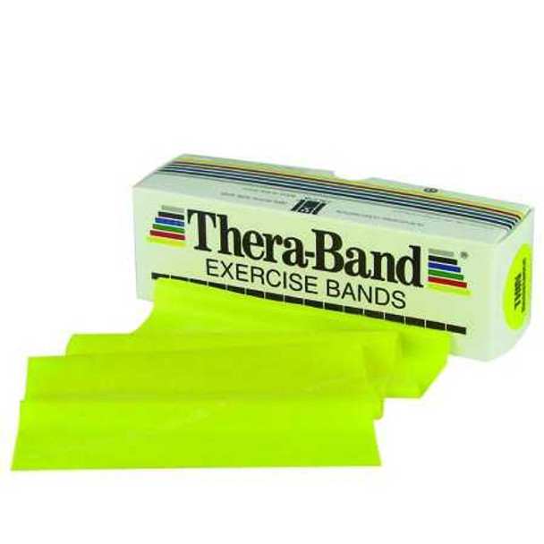 Exercise Band Thera-Band Yellow 6 Yard X-Light Resistance 101000 Each/1 101000 FABRICATION ENTERPRISES 304468_EA