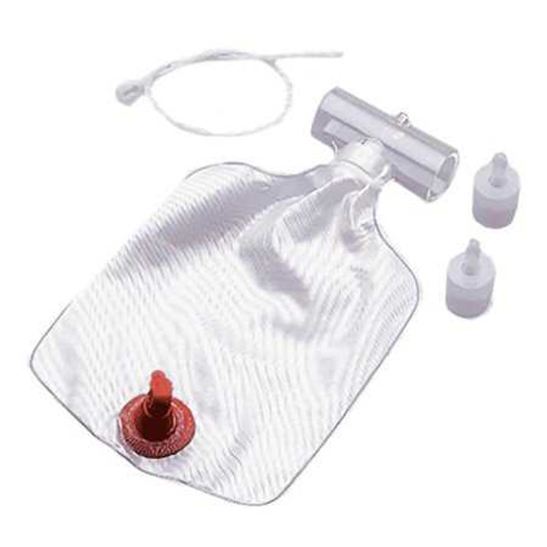 Trach Tee Drain with Bag AirLife 001501 Case/50 1501 CAREFUSION SOLUTIONS LLC 226922_CS