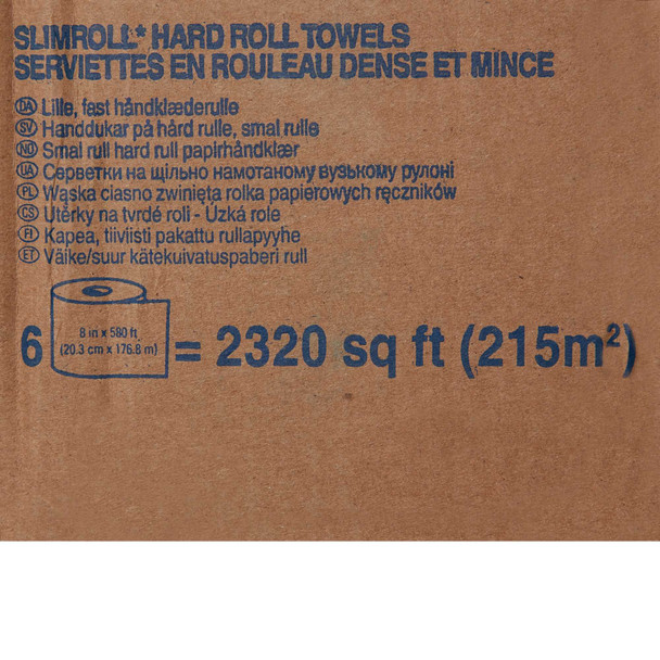 Paper Towel Scott Slimroll Roll 8 Inch X 580 Foot 12388 Case/6 12388 KIMBERLY CLARK PROFESSIONAL & 740536_CS