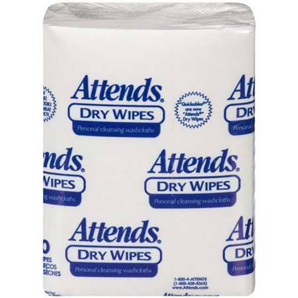 Washcloth Quickables 10 X 13 Inch Disposable 2503 Pack/50 2503 ATTENDS HEALTHCARE PRODUCTS 372050_PK