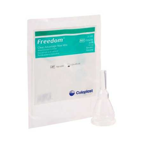 Male External Catheter Clear Advantage Self-Adhesive Strip Silicone Intermediate C6300 Box/100 C6300 COLOPLAST INCORPORATED 208378_CS