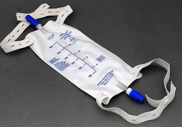 Urinary Drain Bag AMSure Anti-Reflux Valve / Twist Drain Valve 900 mL AS309N Case/48 AS309N AMSINO INTERNATIONAL INC 630497_CS