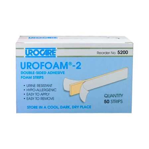 Catheter Strap Urofoam Double-Sided Adhesive Foam 5200 Box/50 5200 UROCARE 781380_BX
