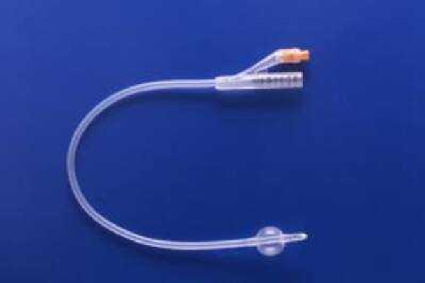 Foley Catheter Rusch 2-Way Standard Tip 5 cc Balloon 22 Fr. Silicone 170605220 Box/10 170605220 TELEFLEX MEDICAL 148226_BX