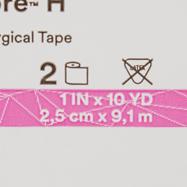 Medical Tape 3M Medipore H Water Resistant Cloth 1 Inch X 10 Yard NonSterile 2861 Case/24