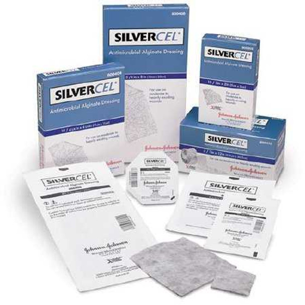 Alginate Dressing with Silver Silvercel 1 X 12 Inch Roll Sterile 800112 Each/1 800112 SYSTAGENIX WOUND MANAGEMENT 554288_EA