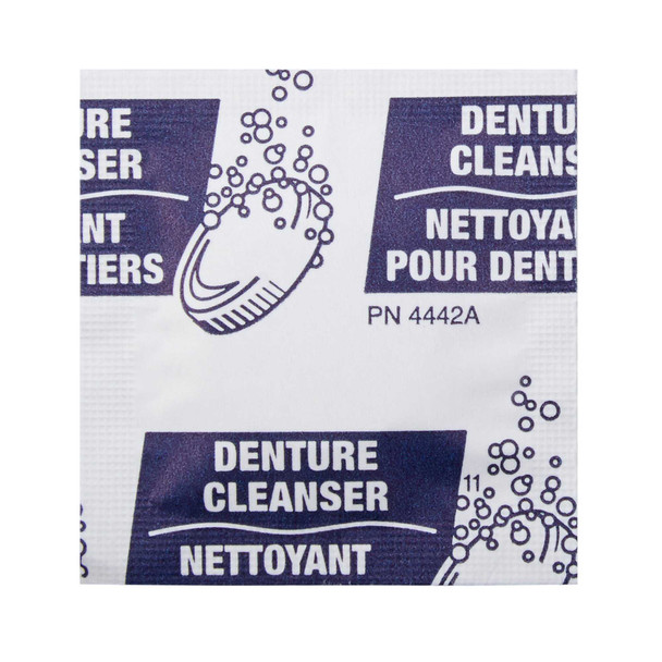 Denture Cleaner McKesson Tablet 16-DEN-1 Box/40 16-DEN-1 MCK BRAND 515486_BX