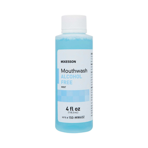 Mouthwash McKesson 4 oz. Mint Flavor 150-MW4OZ Each/1 150-MW4OZ MCK BRAND 993760_EA