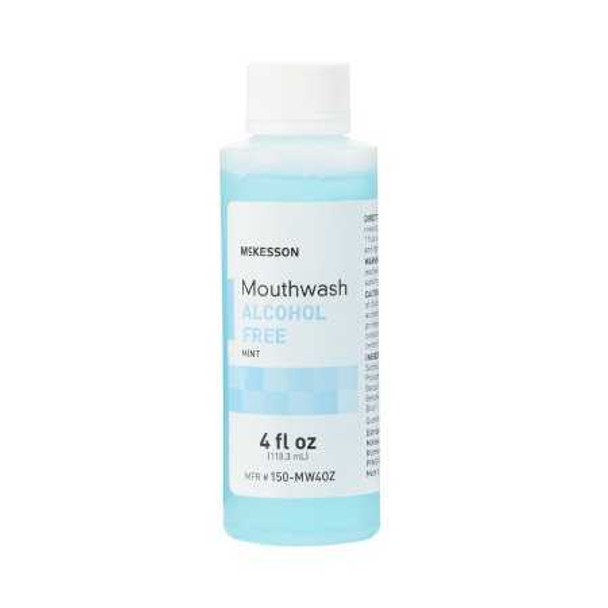 Mouthwash McKesson 4 oz. Mint Flavor 150-MW4OZ Each/1 150-MW4OZ MCK BRAND 993760_EA