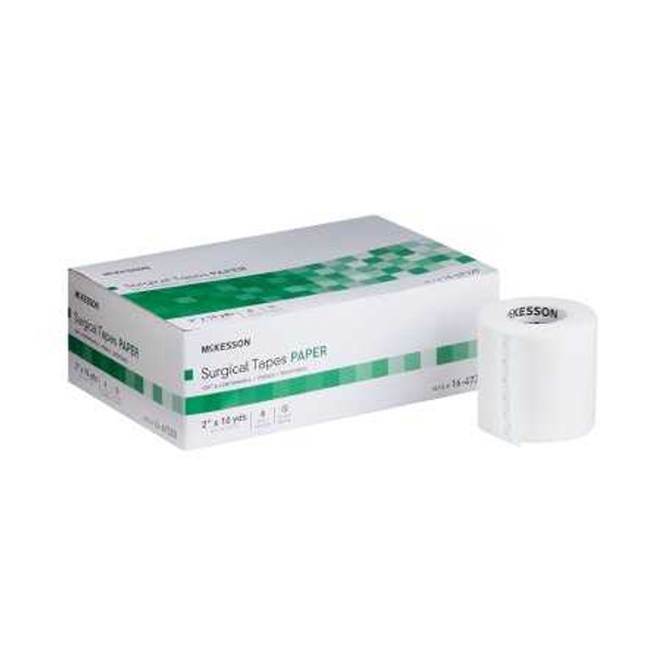 Medical Tape McKesson Paper 2 Inch X 10 Yard NonSterile 16-47320 Box/6 16-47320 MCK BRAND 455532_BX