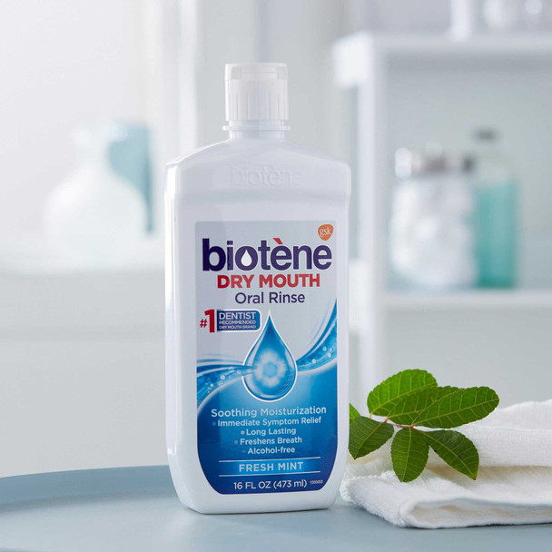 Mouth Moisturizer Biotene 16 oz. Liquid 1808054 Each/1 1808054 US PHARMACEUTICAL DIVISION/MCK 632130_EA