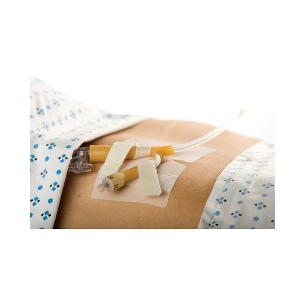 Catheter Holder Cath-Secure Dual Tab 3 Inch Wrap Tabs x 3 Inch Wide Base 5445-4 Each/1 Apr-45 M.C. JOHNSON CO INC 785700_EA