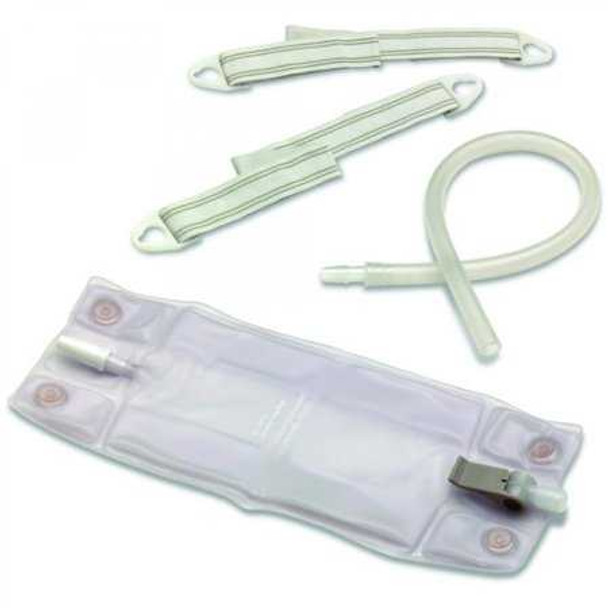 Urinary Leg Bag Kit Anti-Reflux Valve 900 mL Vinyl 9655 Each/1 9655 HOLLISTER, INC. 276176_EA