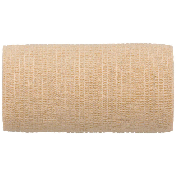 Cohesive Bandage McKesson 4 Inch X 5 Yard Standard Compression Self-adherent Closure Tan NonSterile 16-3404 Pack/1 16-3404 MCK BRAND 464154_PK