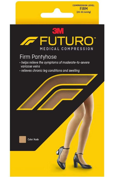 Compression Pantyhose Futuro Medium Beige 71029EN Pair/1 3M HEALTHCARE (NEXCARE) 421889_EA