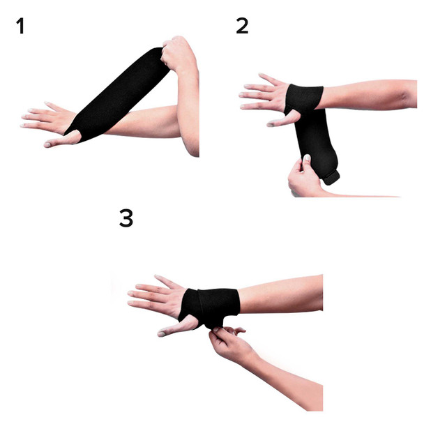 Wrist Support Neoprene Universal 09033EN Each/1 3M HEALTHCARE (NEXCARE) 846861_EA