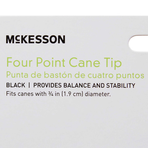 McKesson 4-Point Cane Tip 146-RTL10351 Box/1 63074 MCK BRAND 1095394_BX