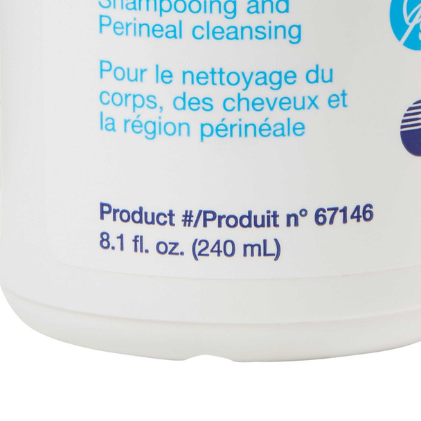 Rinse-Free Shampoo and Body Wash Bedside-Care8.1 oz. Pump Bottle Unscented 67146 Case/12 1669H Coloplast 1077625_CS