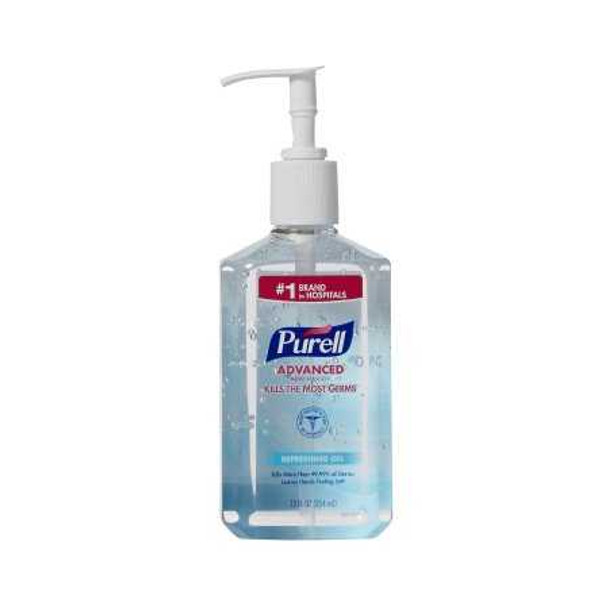 Hand Sanitizer Purell Advanced 12 oz. Ethyl Alcohol Gel Pump Bottle 3659-12 Case/12 839264 GOJO 714107_CS