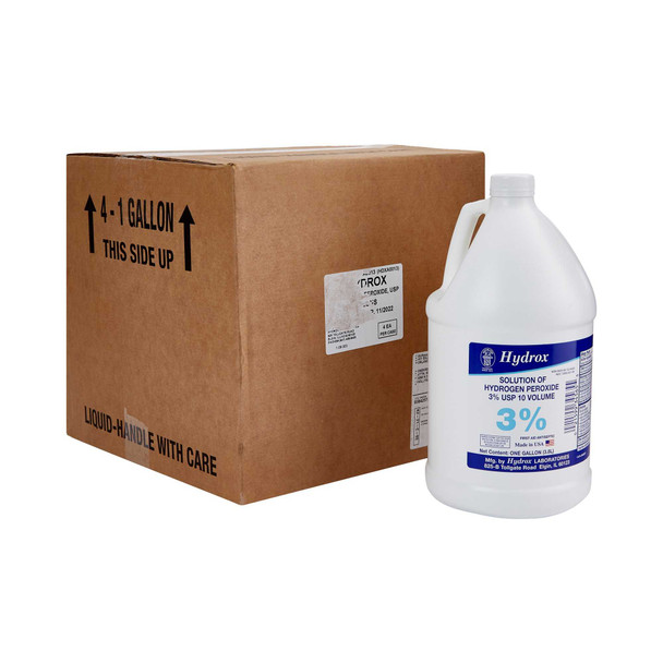 Antiseptic Hydrox Topical Liquid 1 gal. Bottle A0013 Case/4 9346 McKesson Medical Surgical 852568_CS