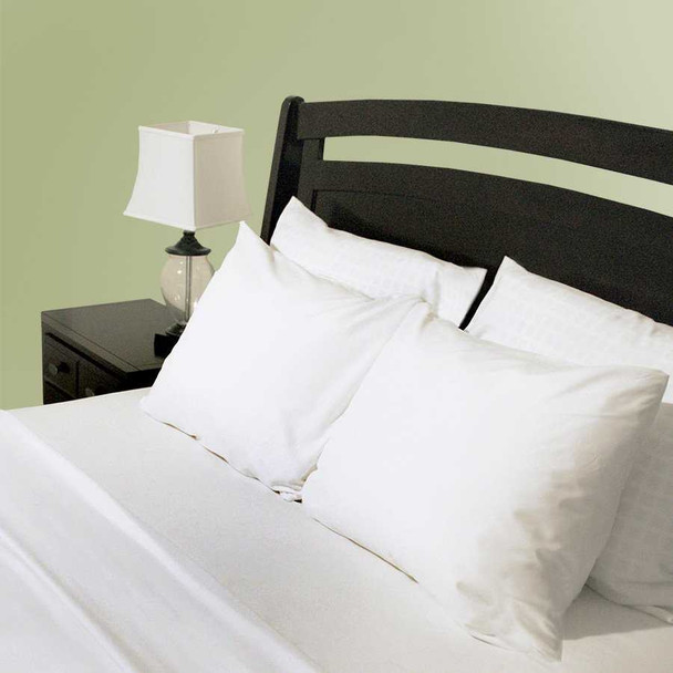Pillowcase Microtex Standard White Reusable 20MF-PC Each/1 301 Calderon Textiles 1122807_EA