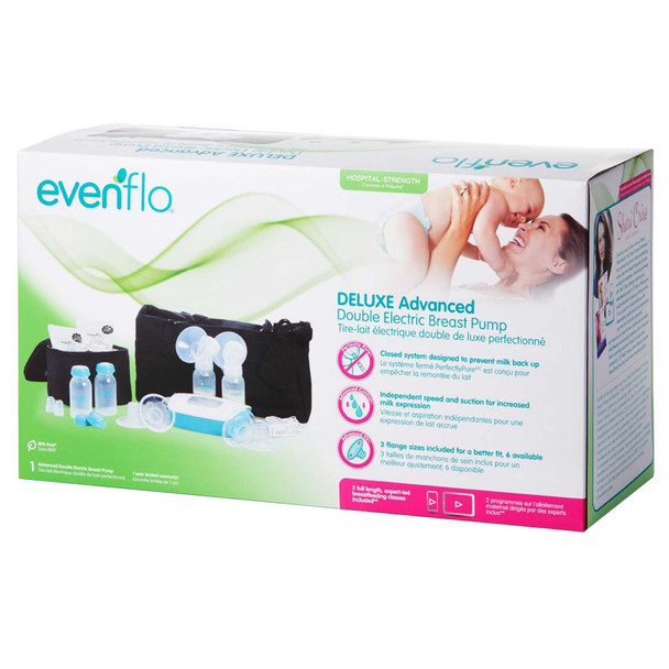 Double Electric Breast Pump Kit Evenflo Advanced 5164115 Each/1 2-ASP-629081 Evenflo 1143881_EA