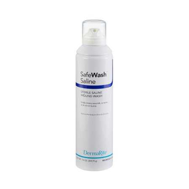 Wound Cleanser SafeWash 7.1 oz. Can Sterile 0.9% Sodium Chloride 00245 Each/1 190810 DermaRite Industries 670708_EA