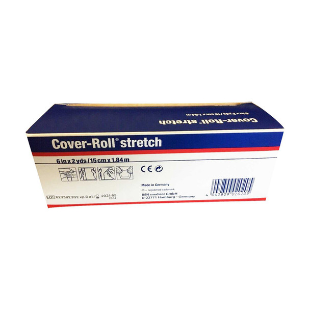 Dressing Retention Tape with Liner Cover-RollStretch Nonwoven Polyester 6 Inch X 2 Yard White NonSterile 45549 Each/1 GP85006 BSN Medical 184340_EA