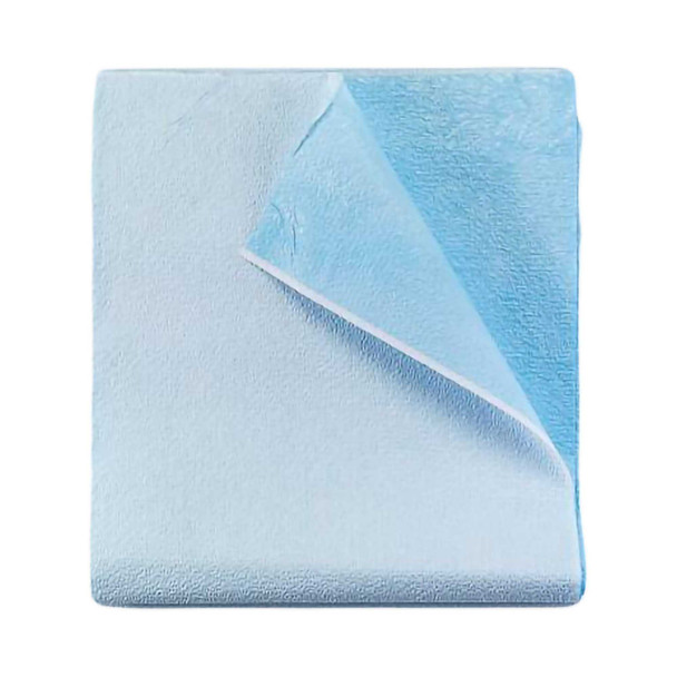 Stretcher Sheet McKesson Flat 40 W X 72 L Inch Blue Tissue / Poly Disposable 18-927 Case/50 751014 MCK BRAND 149173_CS