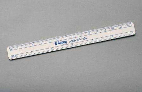 Wound Measuring Ruler 6 Inch Paper 0003-00-PDR Box/1 MSC5570 Aspen Surgical Products 632030_BX