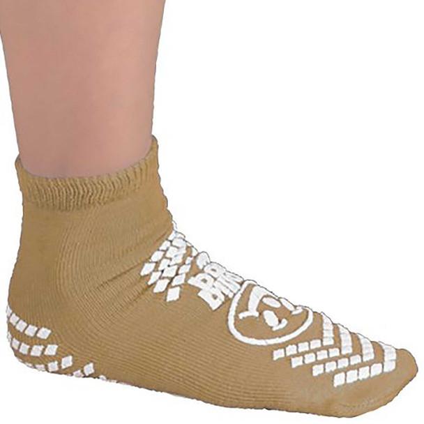 Slipper Socks Pillow Paws Adult X-Large Tan Ankle High 1097-001 Case/48 1097-001 PRINCIPAL BUSINESS ENT., INC. 483417_CS