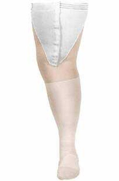 Anti-embolism Stockings CAP Thigh-high Medium Long White Inspection Toe 622 Pair/1 622 CAROLON CO 209608_PR