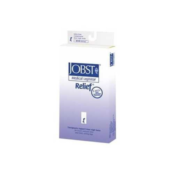 Compression Stockings Jobst Relief Knee-High Large Black Closed Toe 114814 Pair/1 - 48140301 114814 BEIERSDORF/JOBST, INC 734954_PR