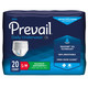 Adult Absorbent Underwear Prevail for Men Pull On Small / Medium Disposable Heavy Absorbency PUM-512/1 Case/80