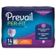 Adult Absorbent Underwear Prevail Per-Fit Women Pull On X-Large Disposable Moderate Absorbency PFW-514 BG/14