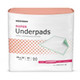 Underpad McKesson Regular 30 X 30 Inch Disposable Fluff / Polymer Moderate Absorbency UPMD3030-100 Case/100 UPMD3030-100 MCK BRAND 1065010_CS